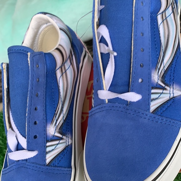 VANS OLD SKOOL WARP NEBULAS Bl/Chrome WMNS - Picture 9 of 12